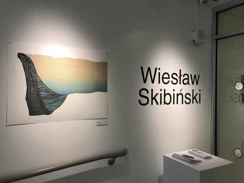 Wieslaw Skibinski Gallery sign