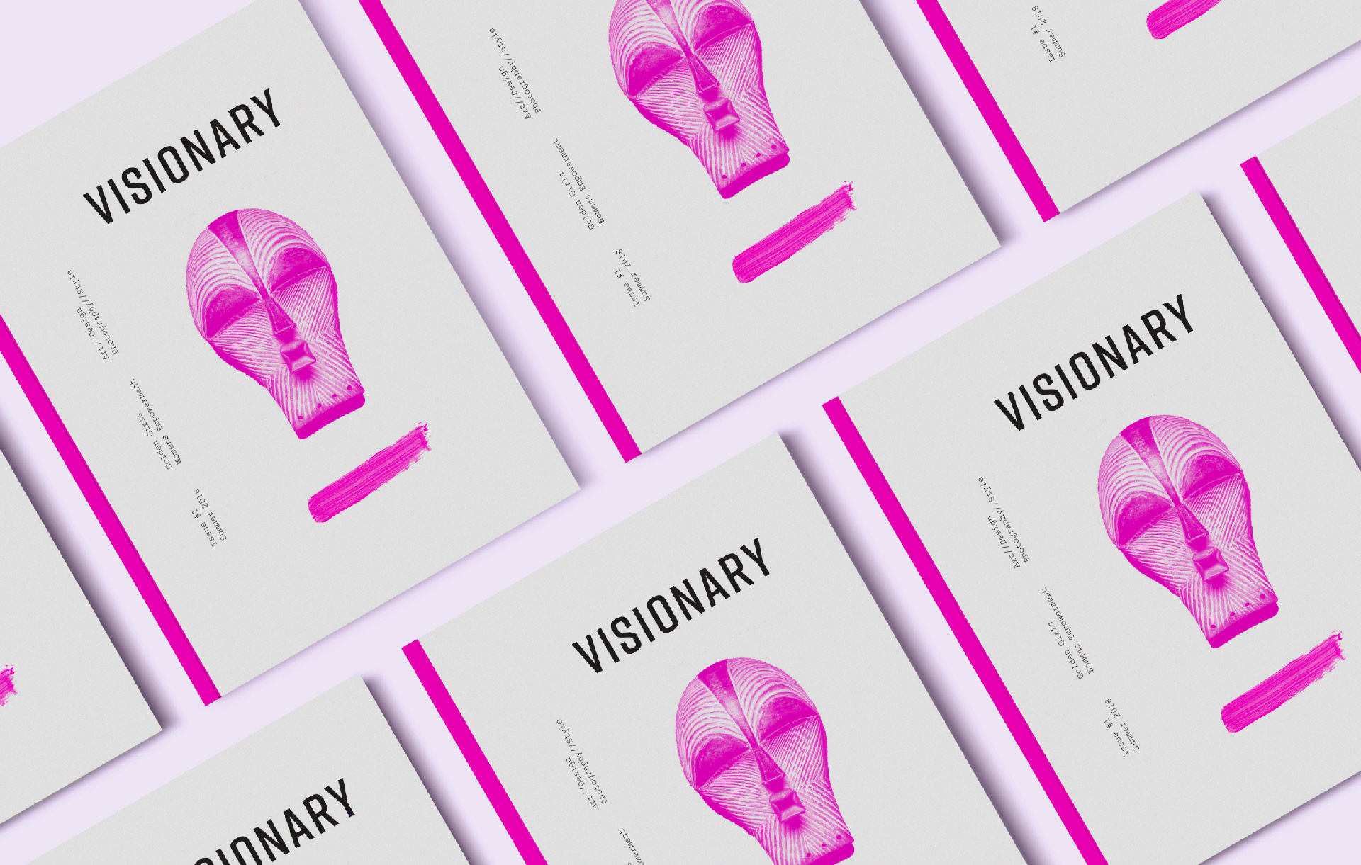 Visionary written of a lightbulb sketch with a face 