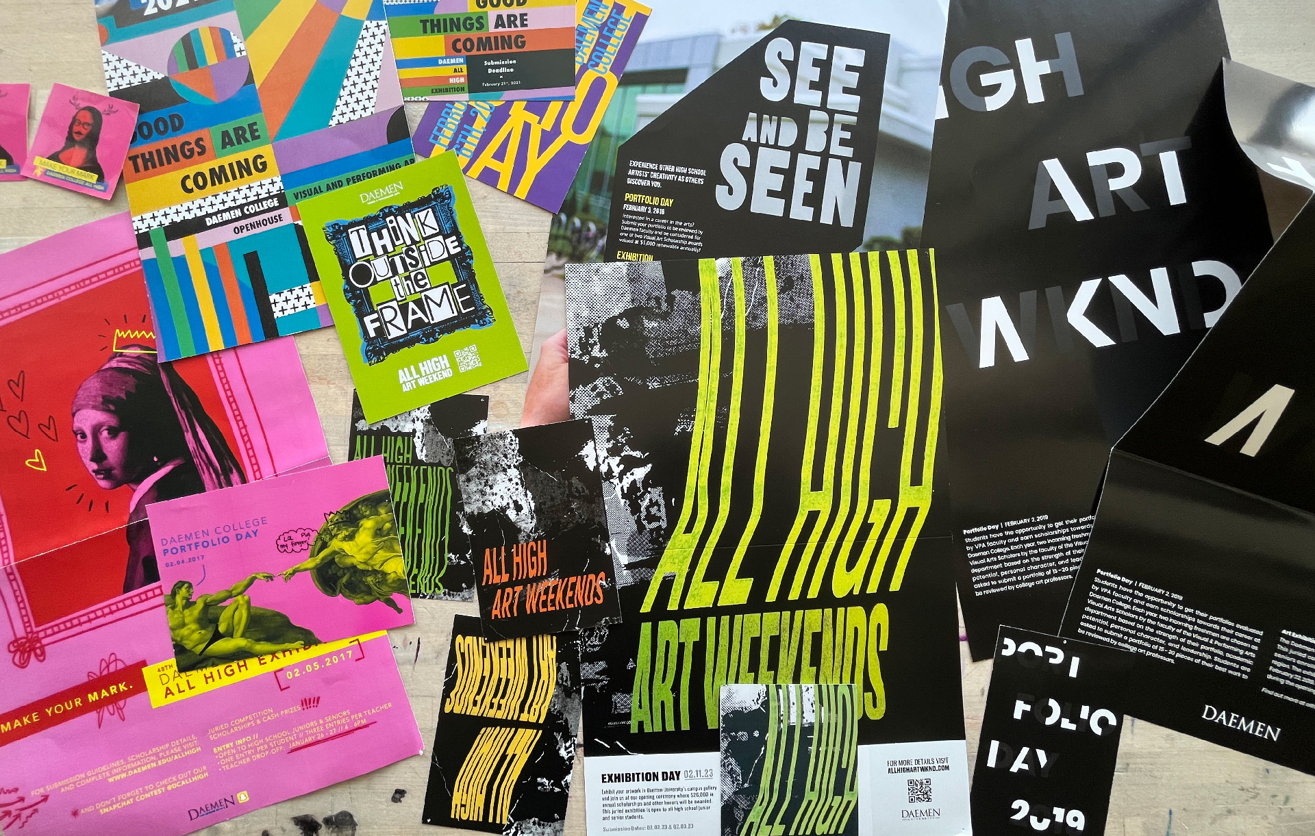 All high art collage