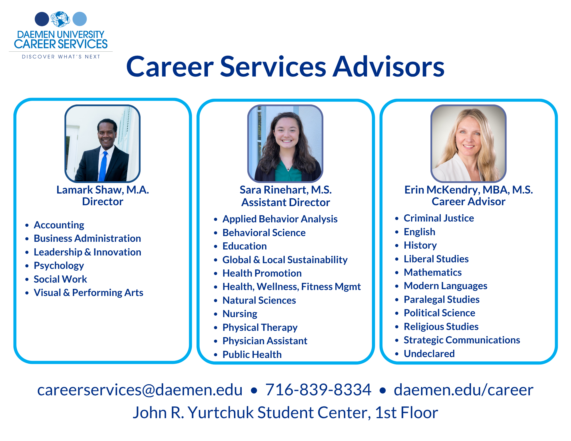 Career Services Advisors