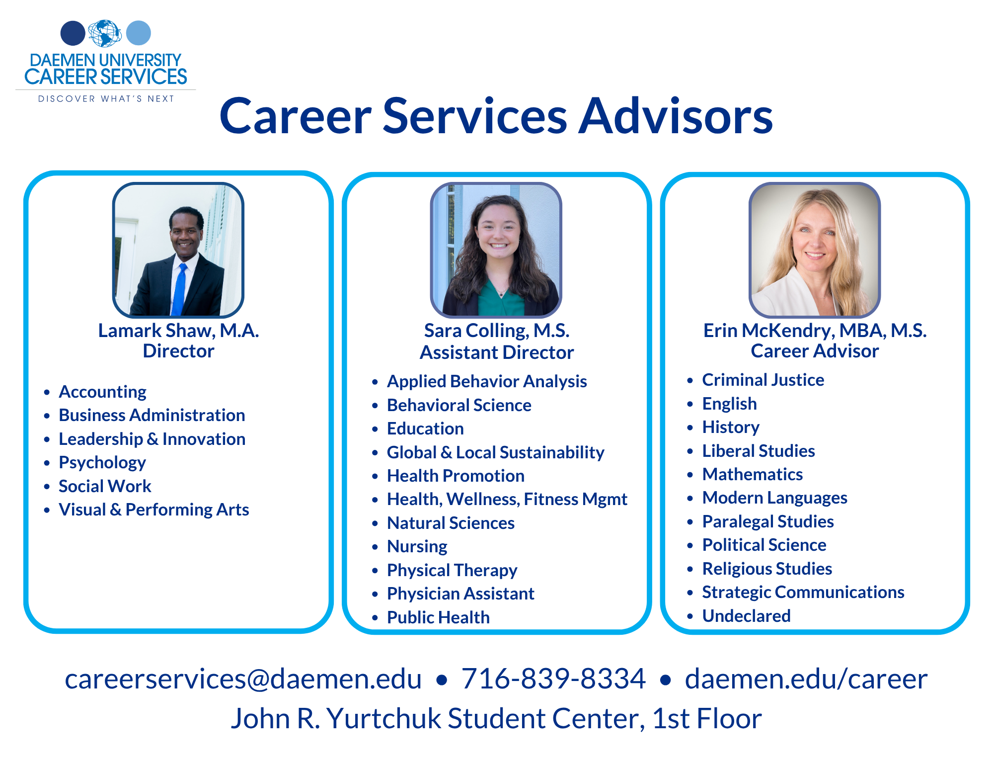 Career Services Advisors