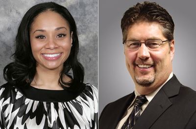 Shandra Spicer and Dennis Elsenbeck