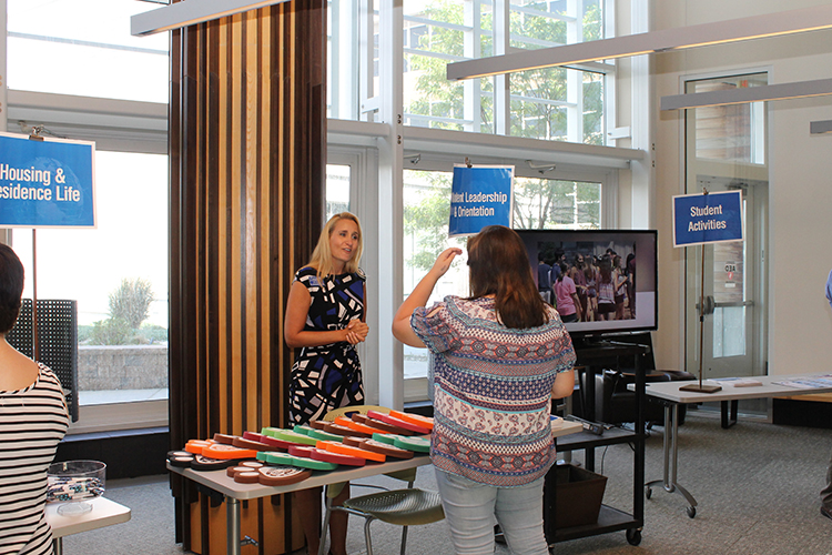 Student services at Summer Preview