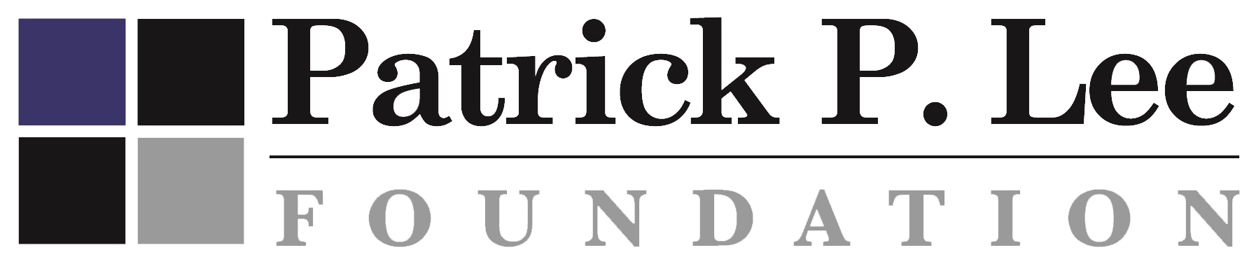 Patrick P. Lee Foundation Logo