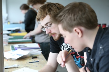 Students in Classroom