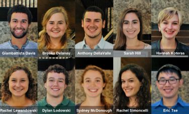 Top 10 First Year Students