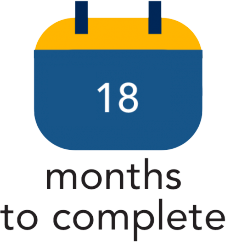 18 months to complete