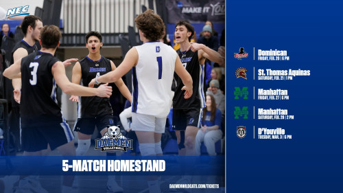 5-Match Homestand | Men’s Volleyball