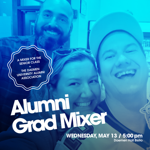 Alumni Grad Mixer trio