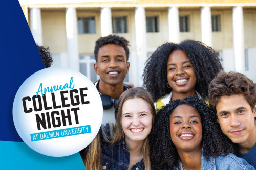 College Night promotional graphic