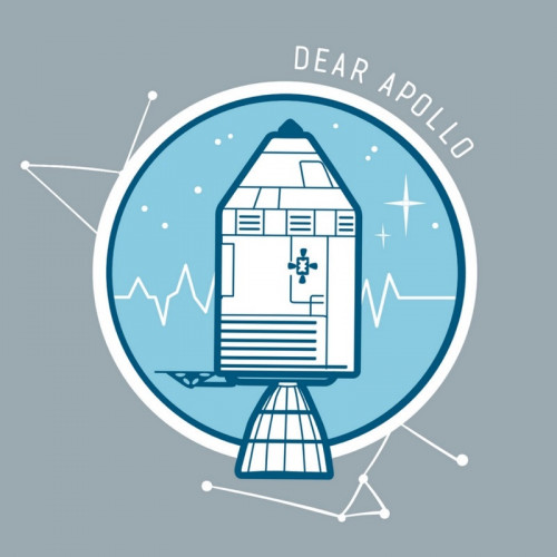 Dear Apollo Music logo, rocket