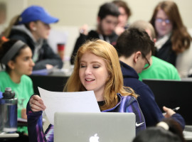 Student in Classroom