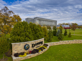 Daemen Front Sign in Fall