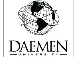 Daemen globe logo