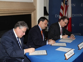 Signing of agreement with Park School