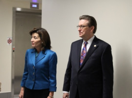 Kathy Hochul Tours AWC