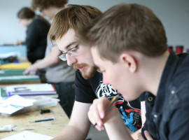 Students in Classroom